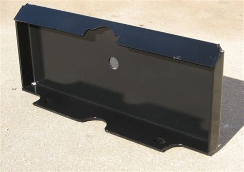 weldon skid steer plate|weld on mini skid steer.